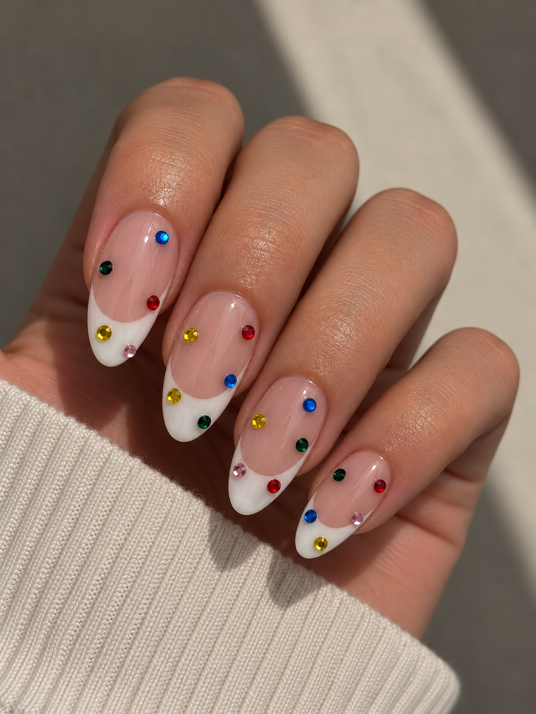 Confetti French Press-On Nails